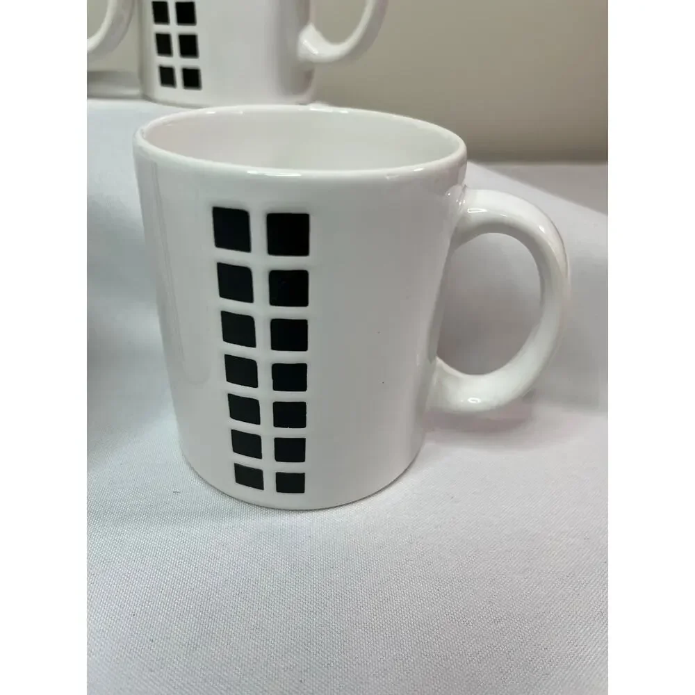 Waechtersbach Made in Spain Set of 4 Mugs 1980's Vintage